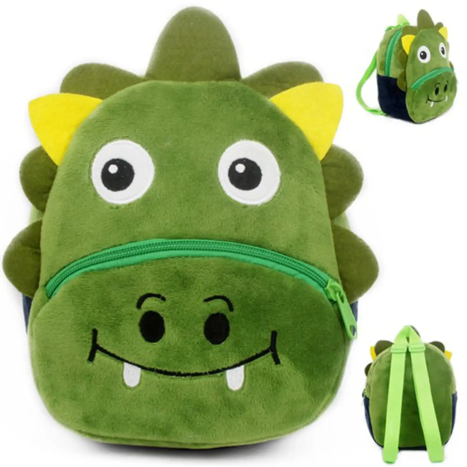 Toddler Backpack Plush Animal Backpack for Kids Soft Mini Backpack for Girls Monkey Cat DinosaurToys Birthday Christmas Gift