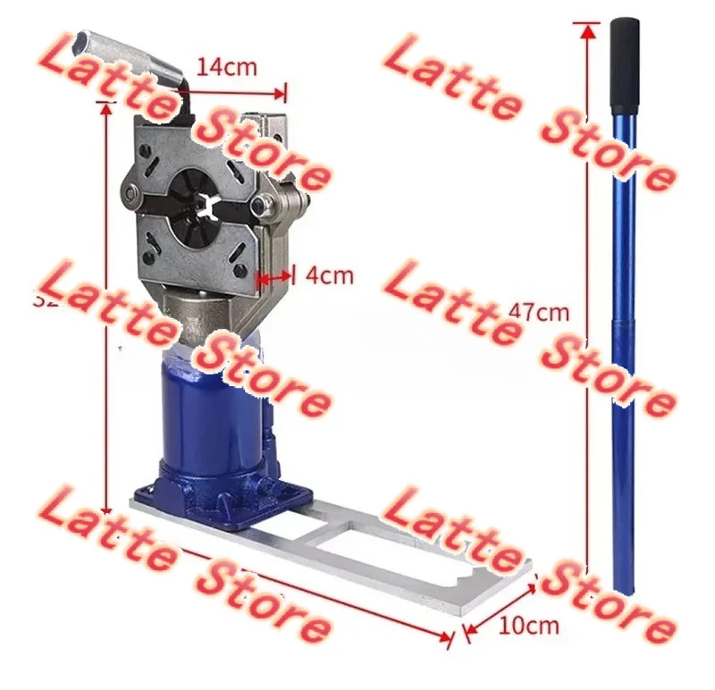 New Clamshell Hydraulic Crimping Machine for Automotive Air Conditioning Pipe & Hose Fitting Crimp Repair Tool