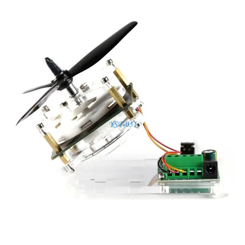

E15A Powerful PCB Coil Brushless Motor With Detachable Rotors High Speed Brushless Motor Toy High Ornaments