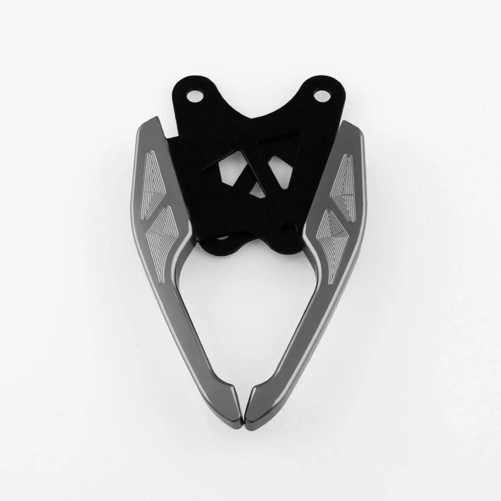 

1Pair Motorcycle Back Seat Handle Rear Seat Grab Rail Bar Aluminum Oxidation Process Fast Installation for -172 Golden