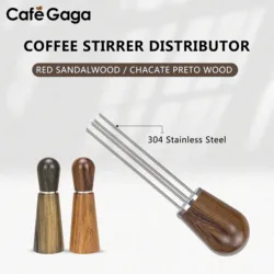 Coffee Needle Distributor WDT Beech Walnut Wood Coffee Needle Tool Coffee Stirrer Distribution Coffee Accessories Barista Tools