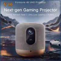 Formovie V10 4K Laser Projector 2500ANSI Lumens For Home Smart Theater Full HD Portable Smart Cinema MEMC HDR Camping Beamer