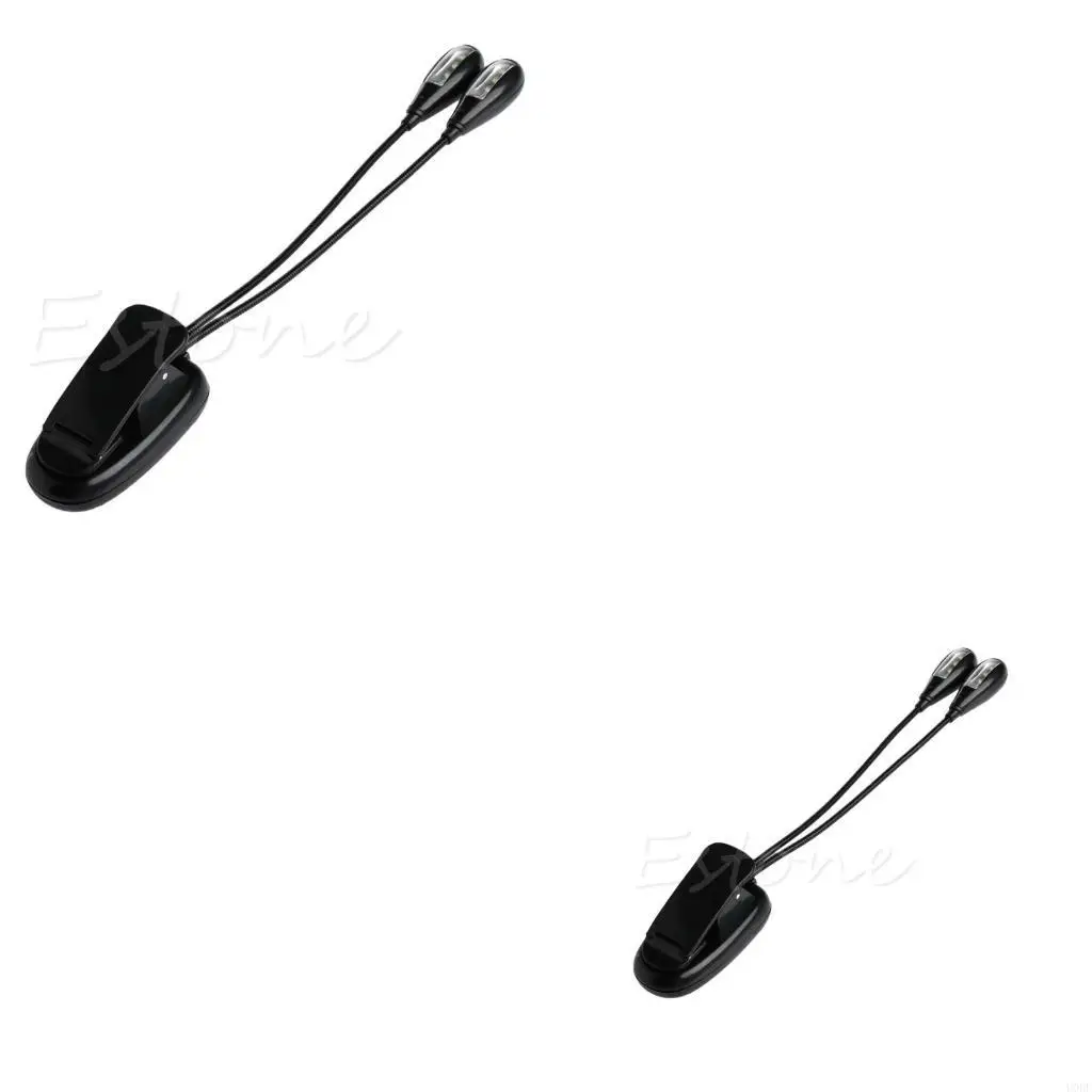 Reading Lamp in Bed Dual for Head for Ideal for Bookworms Camping Hiking Practical Light USB and AAA Battery Operated