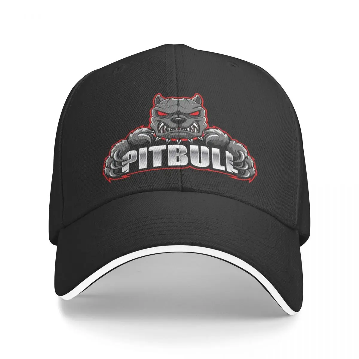 Topi 2603 Logo Pitbull topi pria topi Logo kustom untuk wanita topi untuk pria musim panas topi pria topi bisbol