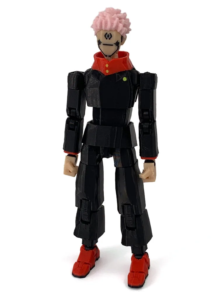 3D imprimé Jujutsu Kaisen Ryomen Sukuna Anime multi-articulé Shapeshift jouets figurines d'action Mannequin modèle ornements cadeaux