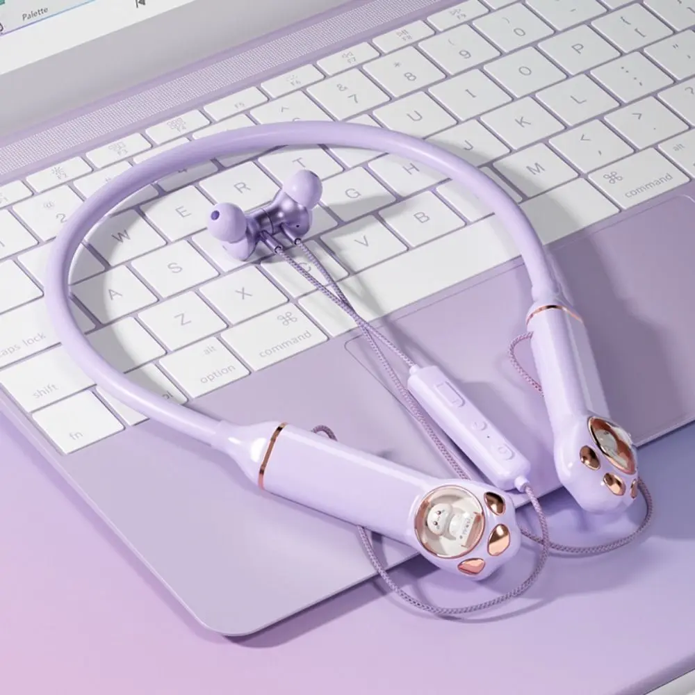 

Waterproof Bluetooth Earphone Neckband with Microphone Wireless Headphones Bilateral Stereo Bluetooth Neckband Headphones