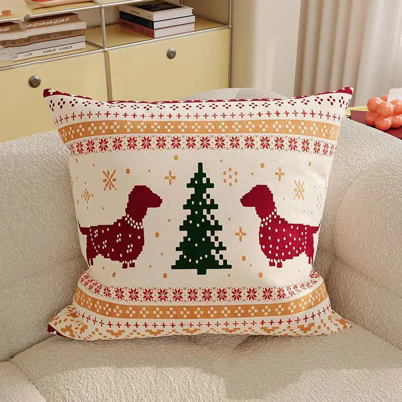 Christmas Fair Isle Dachshund  - Home Textiles Fair 评论和价格