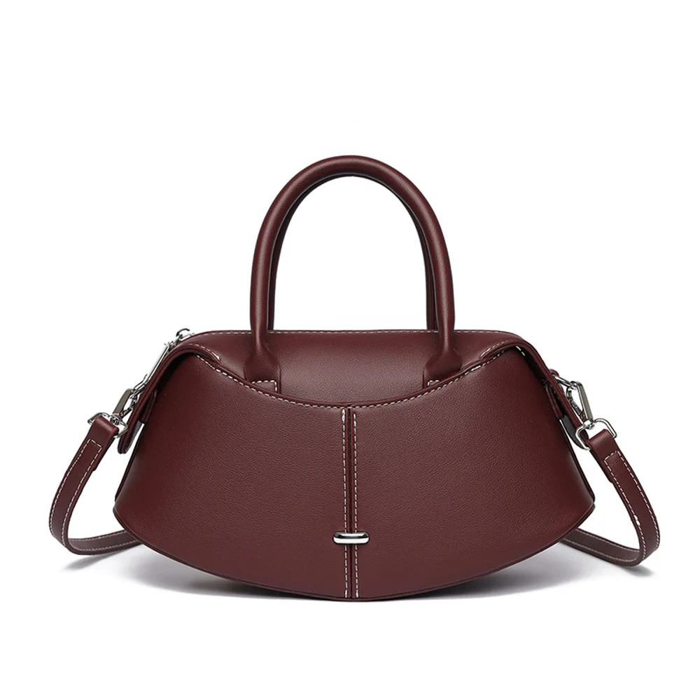 2026 New Smile Bag Simple Shoulder Bag Women's Premium Texture Handbag Light Luxury Bag