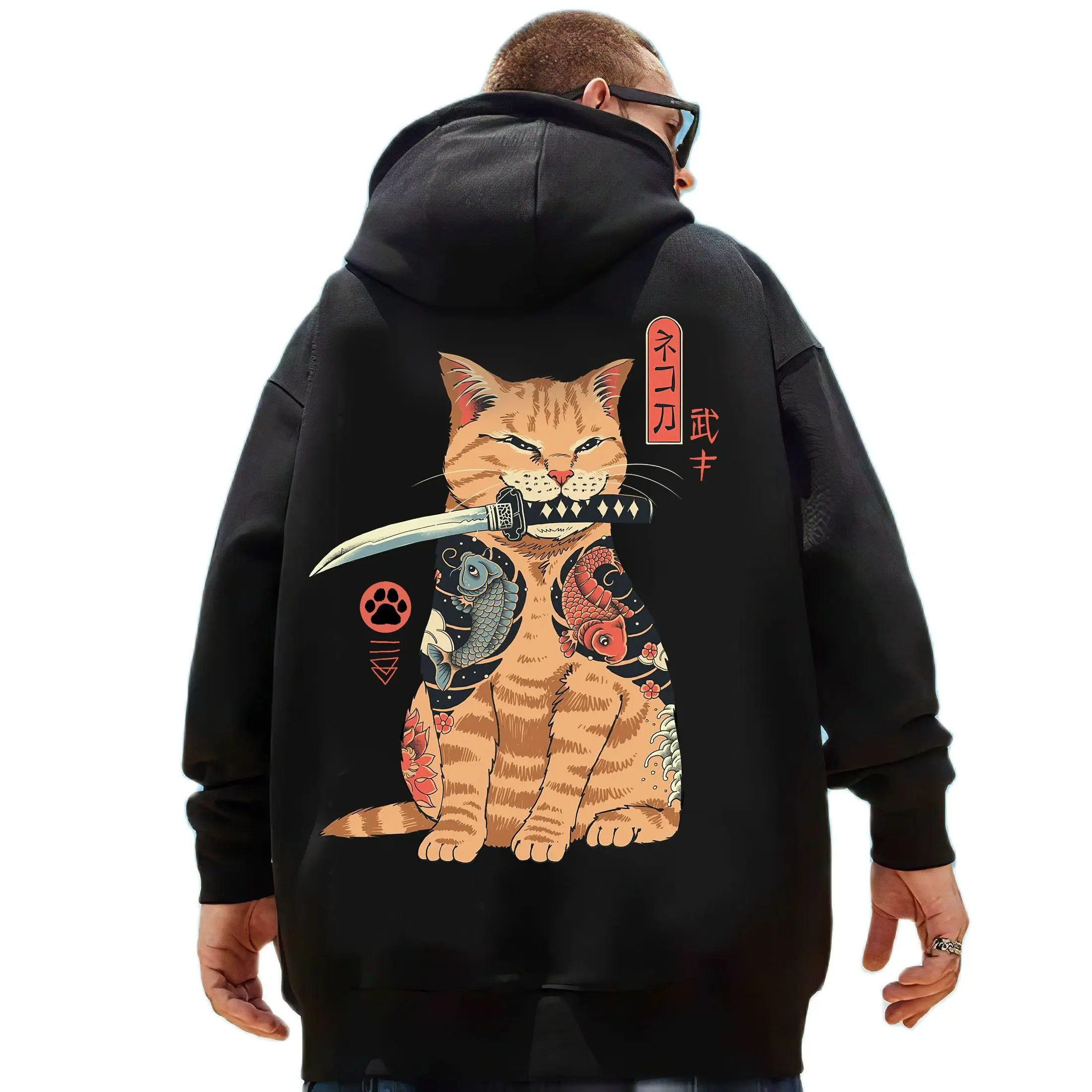 

3D Printing Use Interest Animal Large Size Element Man Sweatshirts Leisure Comfortable Breathable Hooded Sweatshirts