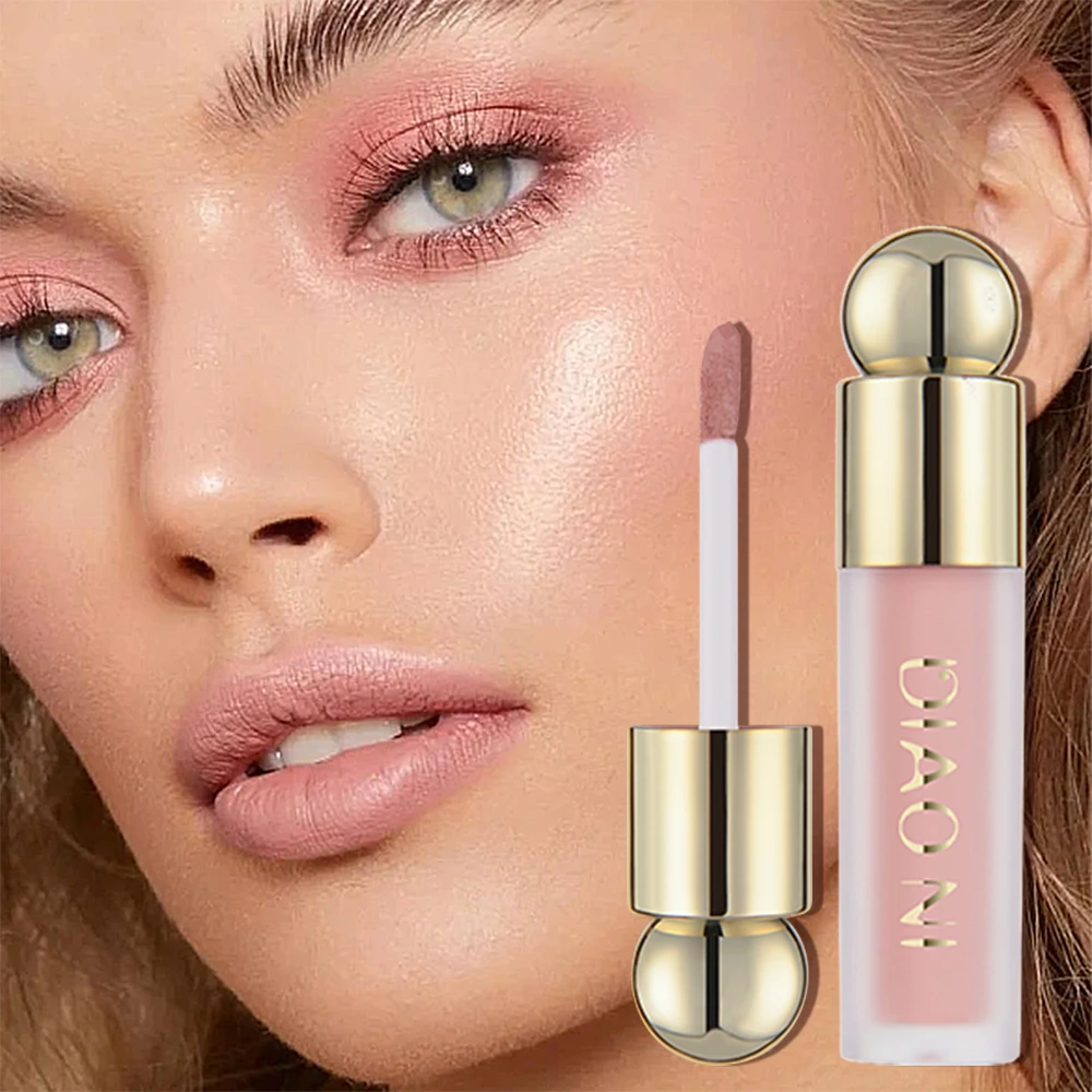 Róż w płynie Matowy róż do policzków Długotrwały Rubor Líquido Maquillaje Silky Blush Natural Velvet Liquid Blusher Makeup