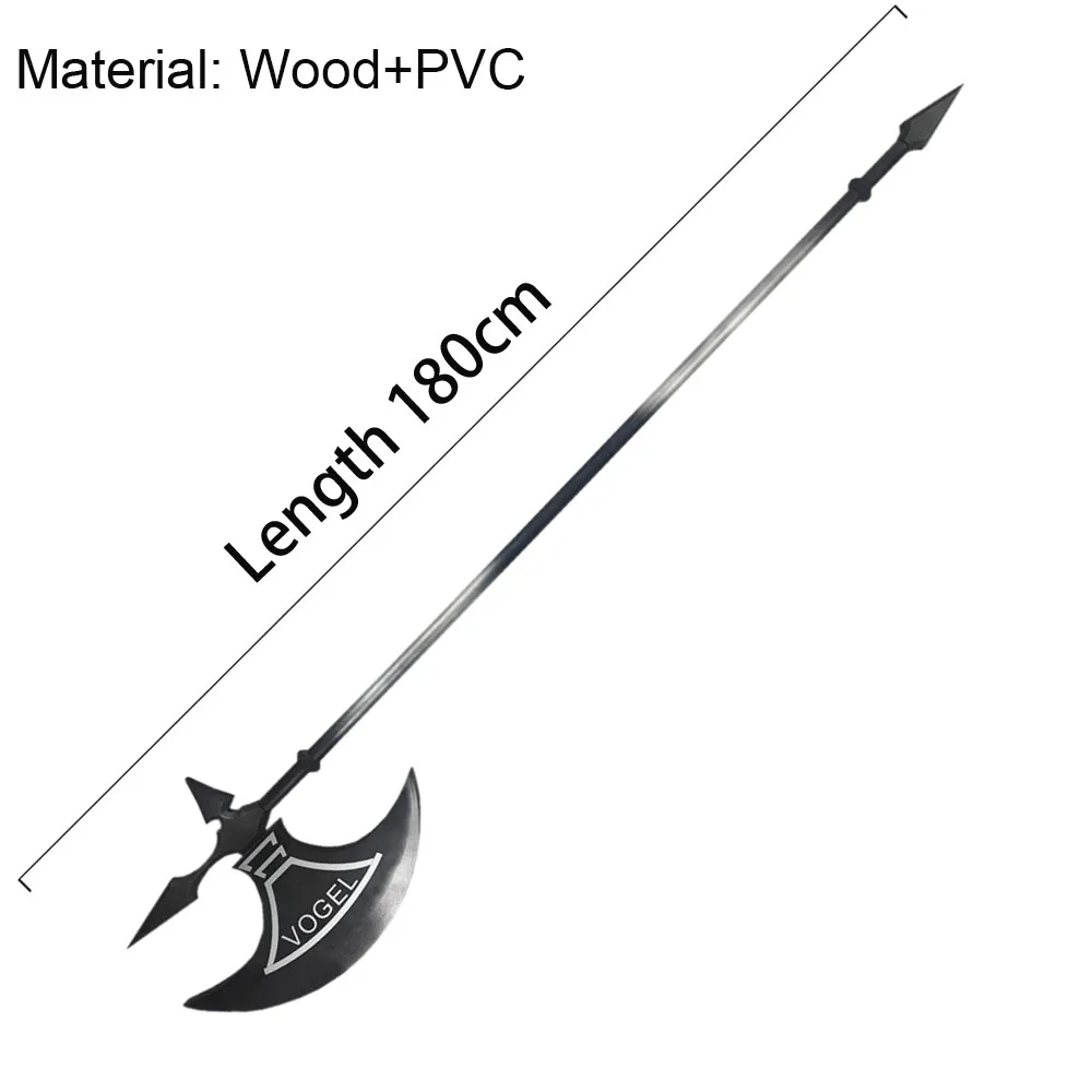 Game Sinclair Axe Limbus Company Weapon Anime Halloween Carnival Party Clothing Accessorie Props for Comic Show 180cm