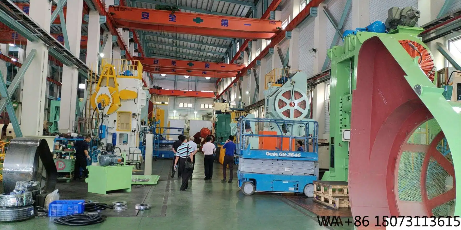 2500-Tonnen-Pressmaschine für langes Hub und warmes Schmieden