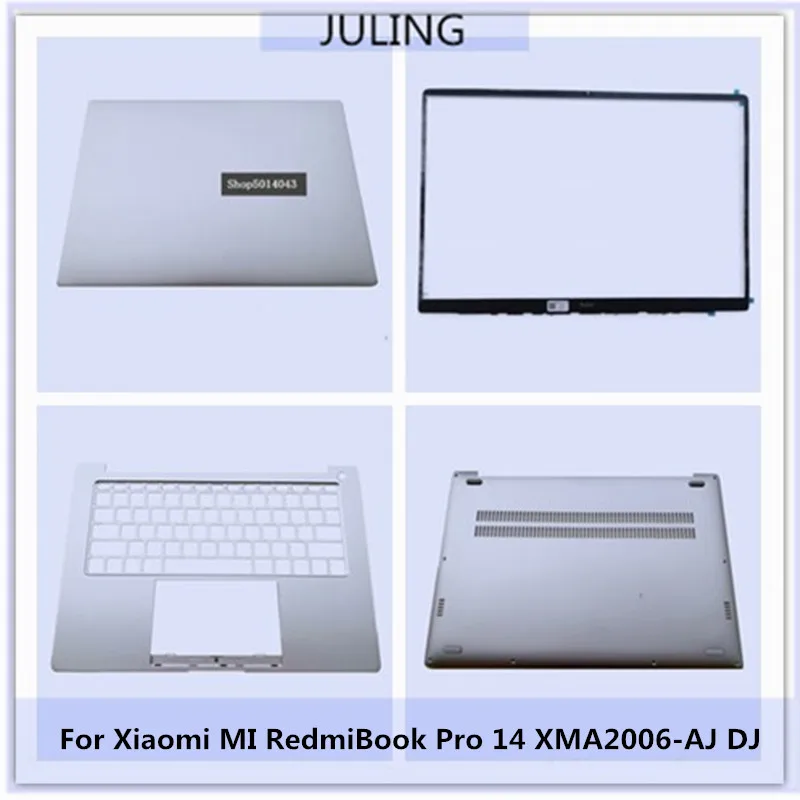 For Xiaomi MI RedmiBook Pro 14 XMA2006-AJ DJ Laptop Top Case Back Cover/Front Bezel/Palmrest Upper Housing Lower/Bottom Case