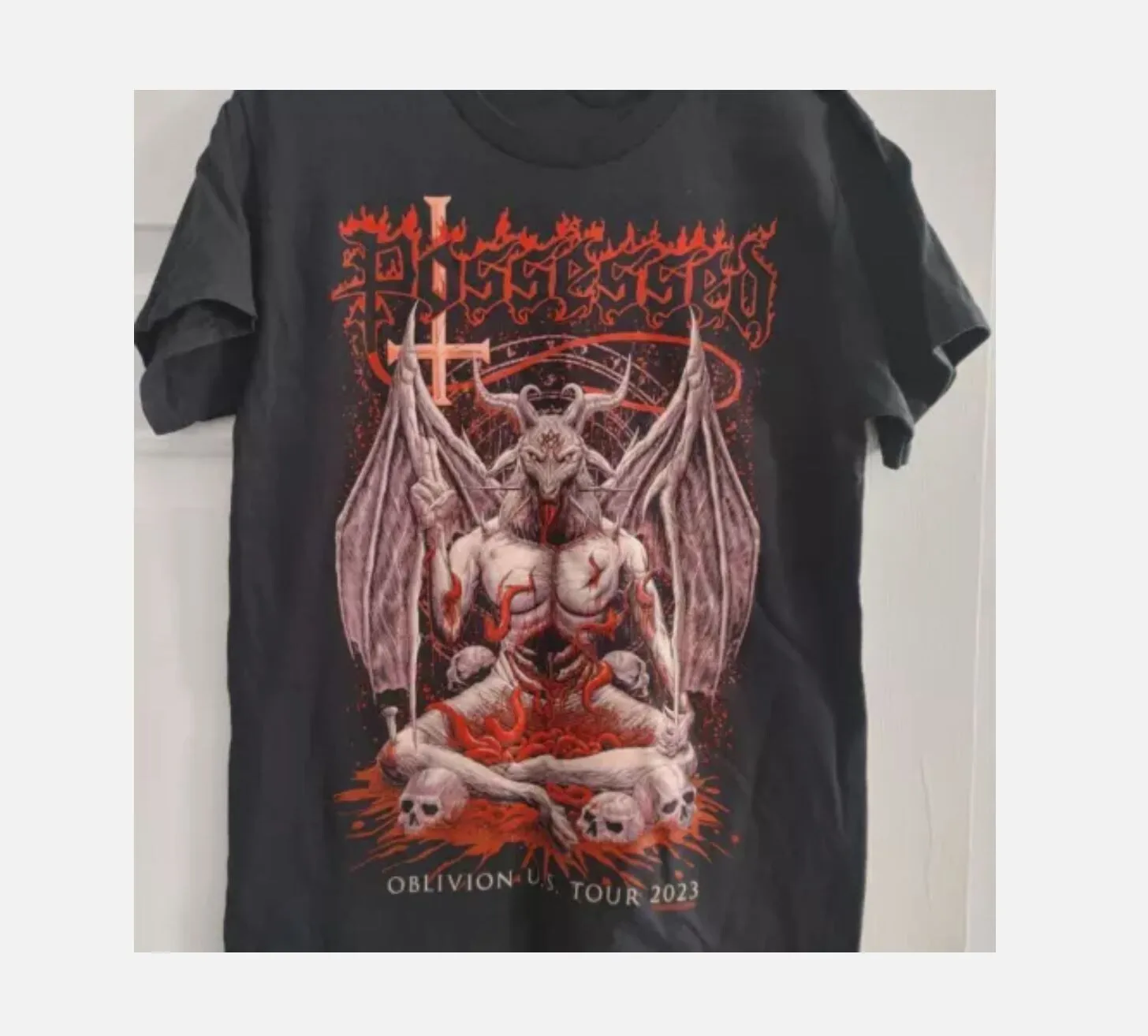 Possessed Black Gift For Family T-Shirt Cotton All Size