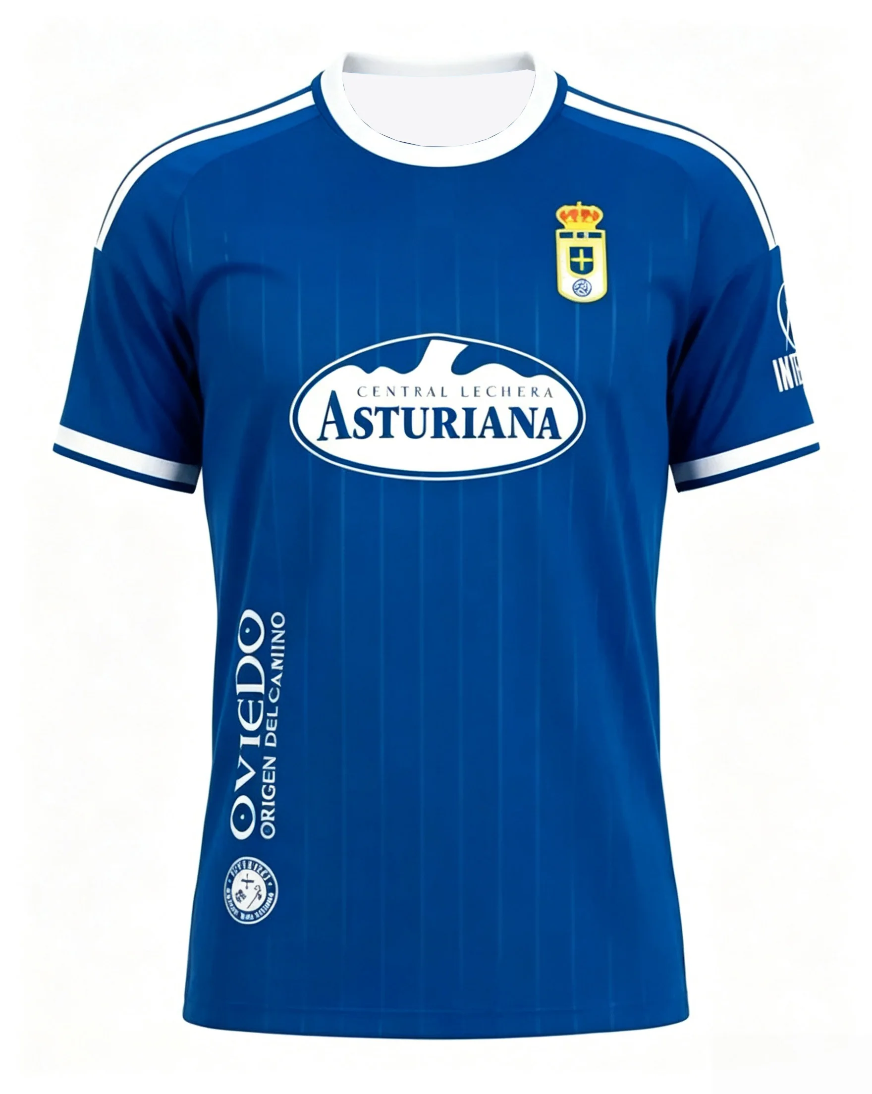2026 Real Oviedo 3D Printed Football Jersey Men Summer Outdoors T-shirt Breathable Quick Drying Streetwear Clothing Unisex