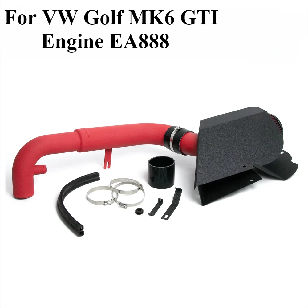 

For VW Golf MK6 GTI EA888 Gen2 Engine Performance Tuning Cold Air Intake Kit Heat Shield Filter Car Accessories