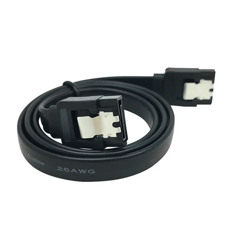 Cavo dati SATA 3.0 Cavo dritto ad angolo retto Convertitore di connessione cavo dati ad alta velocità per cavo di trasmissione del segnale del disco rigido