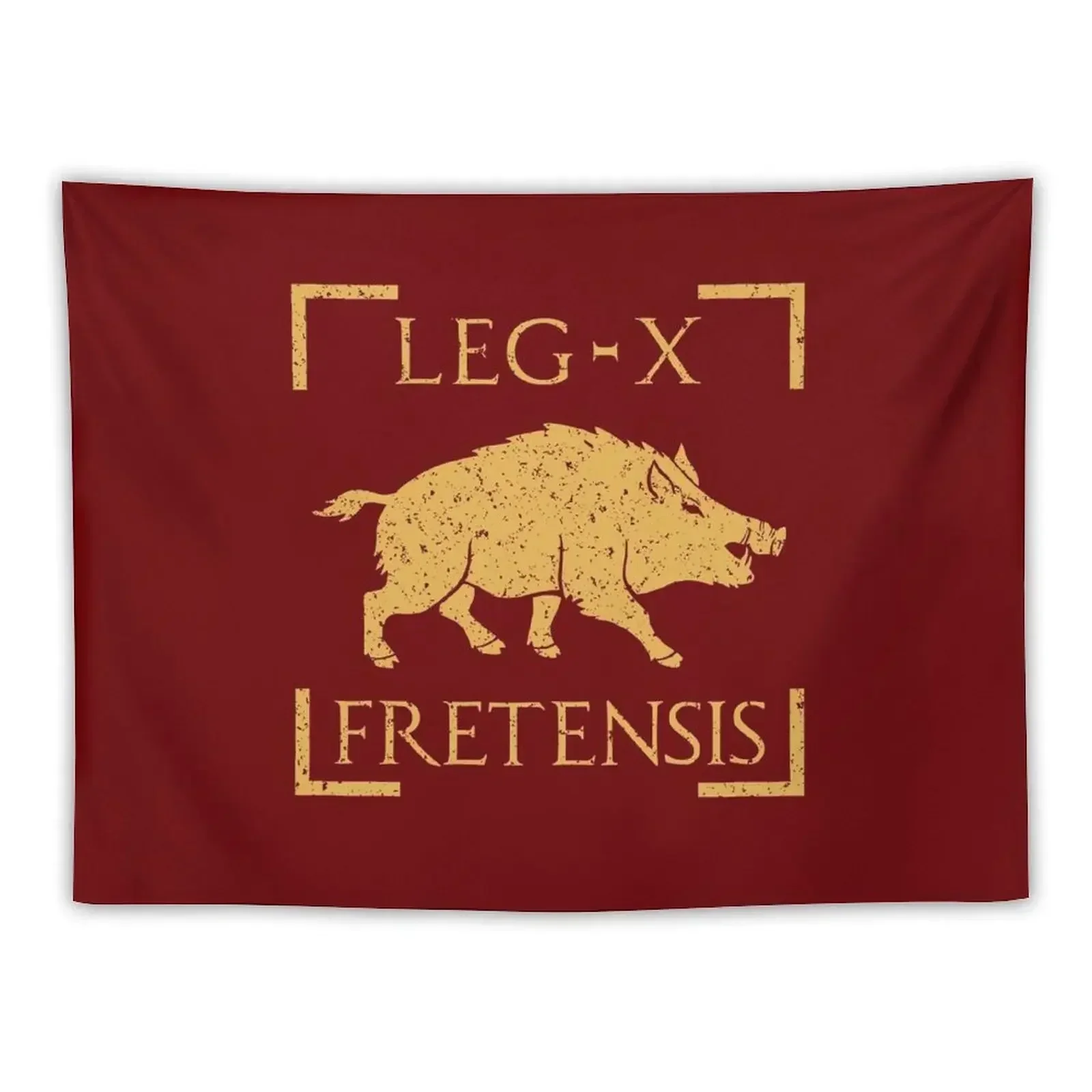 Legio X Fretensis Boar Emblem Roman Legion Tapestry Home Decor Accessories Wall Decor Tapestry