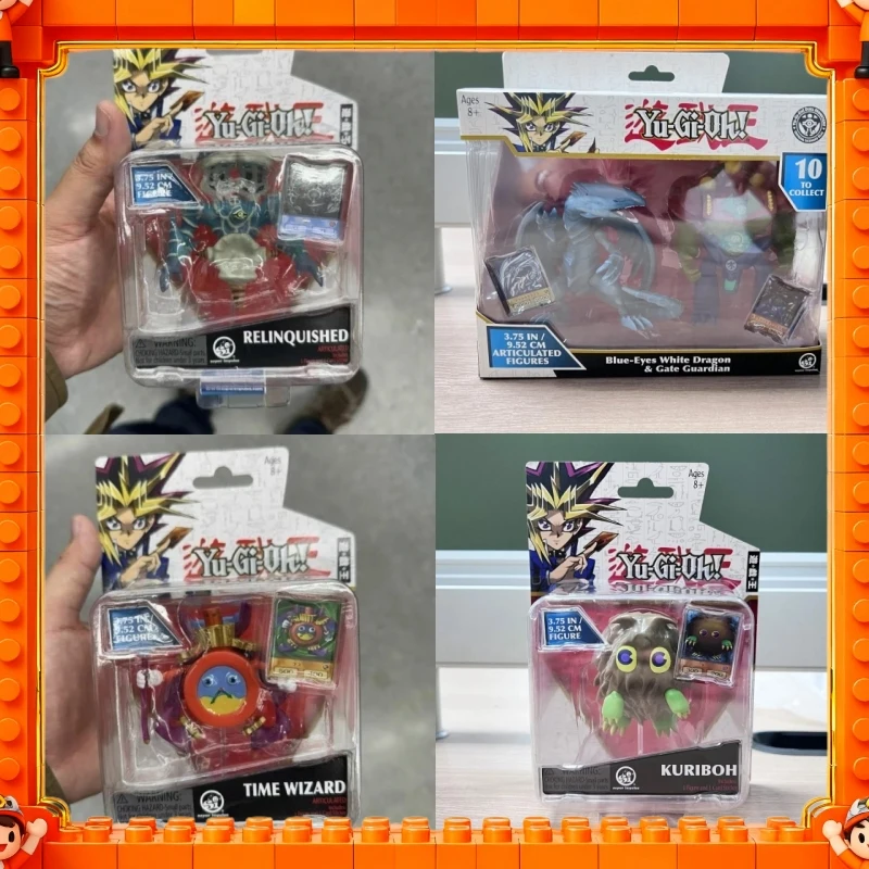 Echte Yu-Gi-Oh Anime-Figur, Dunkler Magier, Blauäugiger Weißer Drache, Modell-Ornamente, Spielzeug, Weihnachtsgeschenk