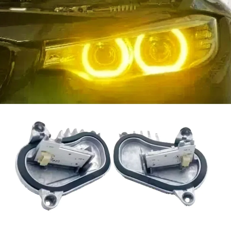 M3 M4 Yellow DRL Modules for 2018 2019 2020 F36 F32 F82 F80 F33 LCI 430i 440i 420i Non-Adaptive Headlight Daytime Running Light