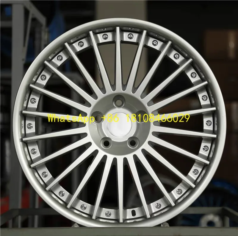 

Alpina High Quality Forged 2-Piece Alloy Wheels 18-22 Inch Customized for E24 E38 Split Wheel 5x112 Customized Lips Barrels