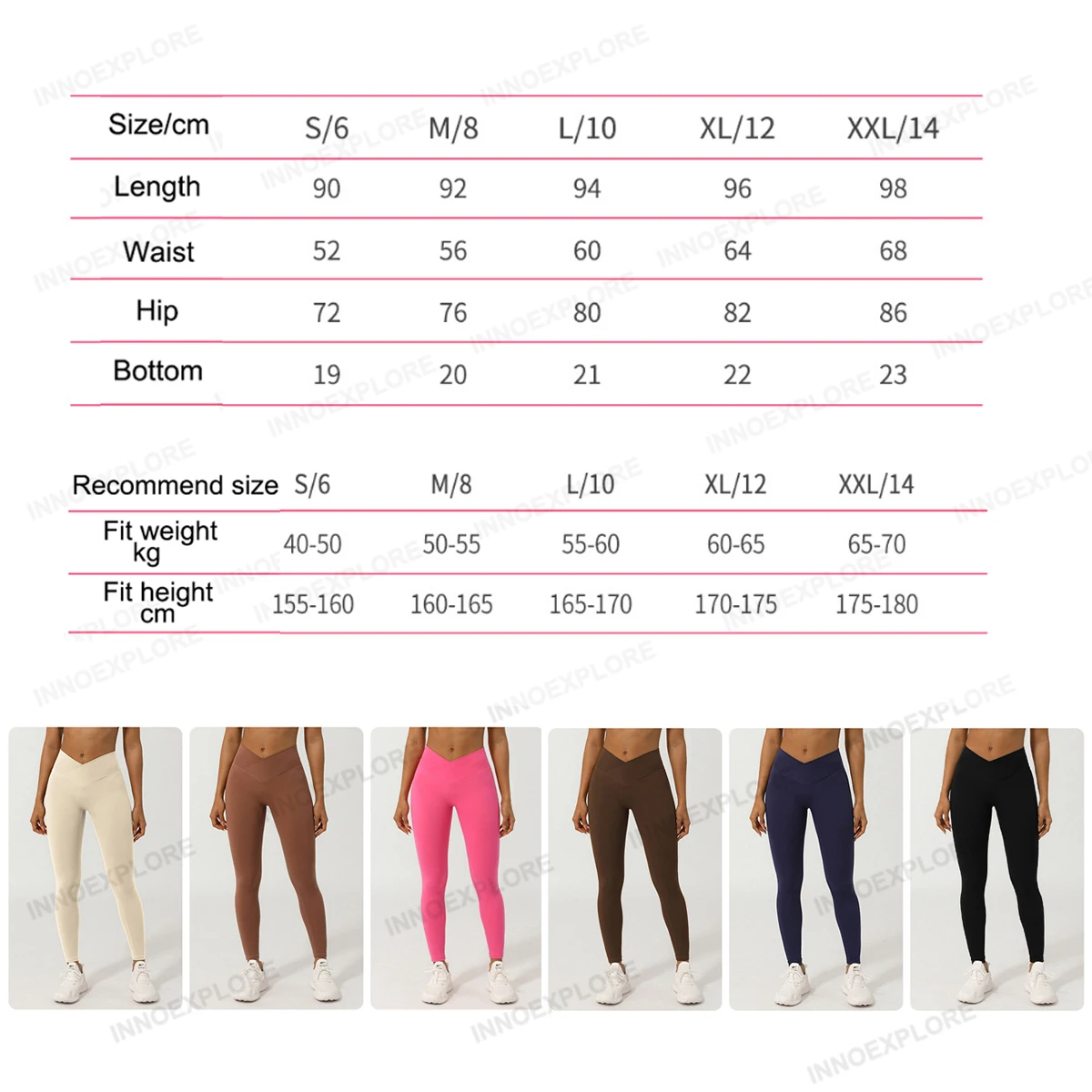 Women Yoga Leggings V Cross High Waist Gym Pants Seamless Spandex Fitness Workout Tights Quick Dry Butt Lifting Running Leggings