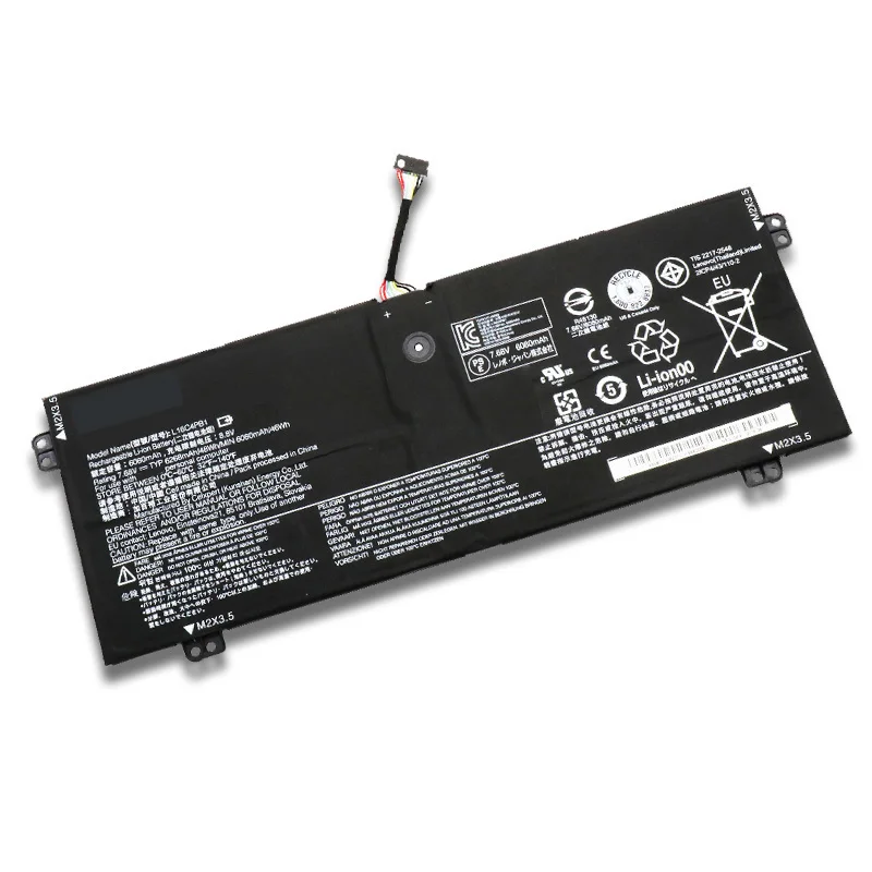 Ugb新しいl16l4pb1 for lenovo yoga 720-13ikb-80x60050ge 730-13ikb-81c 81ct007yge l16c4pb1 13ikbr 15ikb 5b10m52739 l16m4pb1