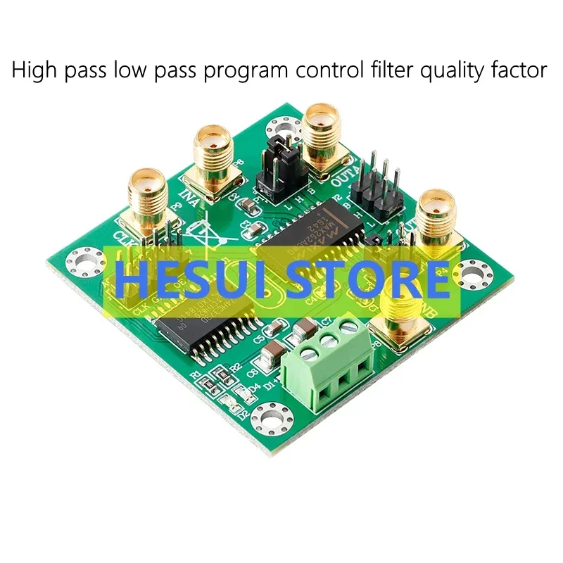 MAX262 General purpose programmable filter high low band pass program-controlled quality factor
