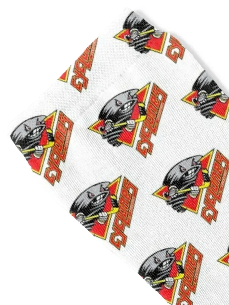 Cincinnati Cyclones Ice Hockey Team Socks kawaii bright garter christmas stocking Soccer Man Socks Women's