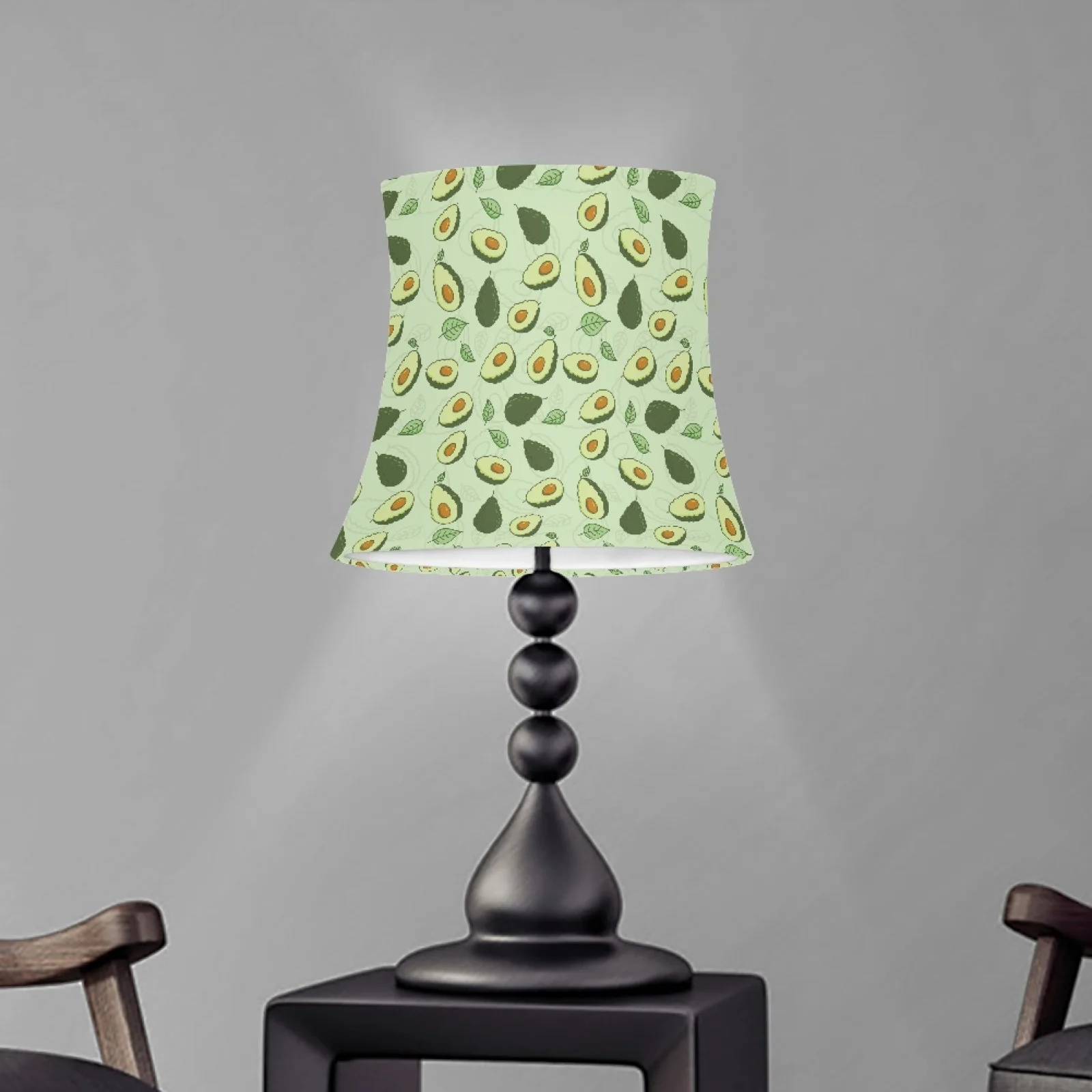 Avocado Fruit Print Light Shade Cover Cylinder Lampshade Modern Light Shade for Table Lamp/ Wall Lamp/Floor Lamp Shade Covers