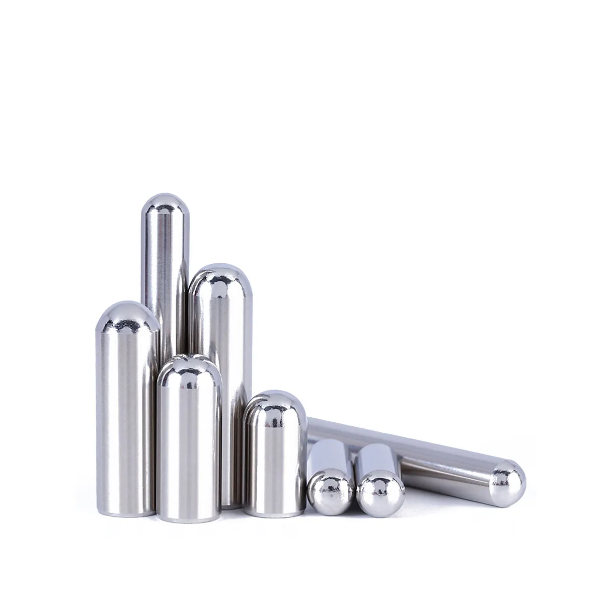 304 Stainless Steel Round Head Solid Cylindrical Pin Is Designated As Pin Shaft M2.4M2.5M2.6M2.8M3