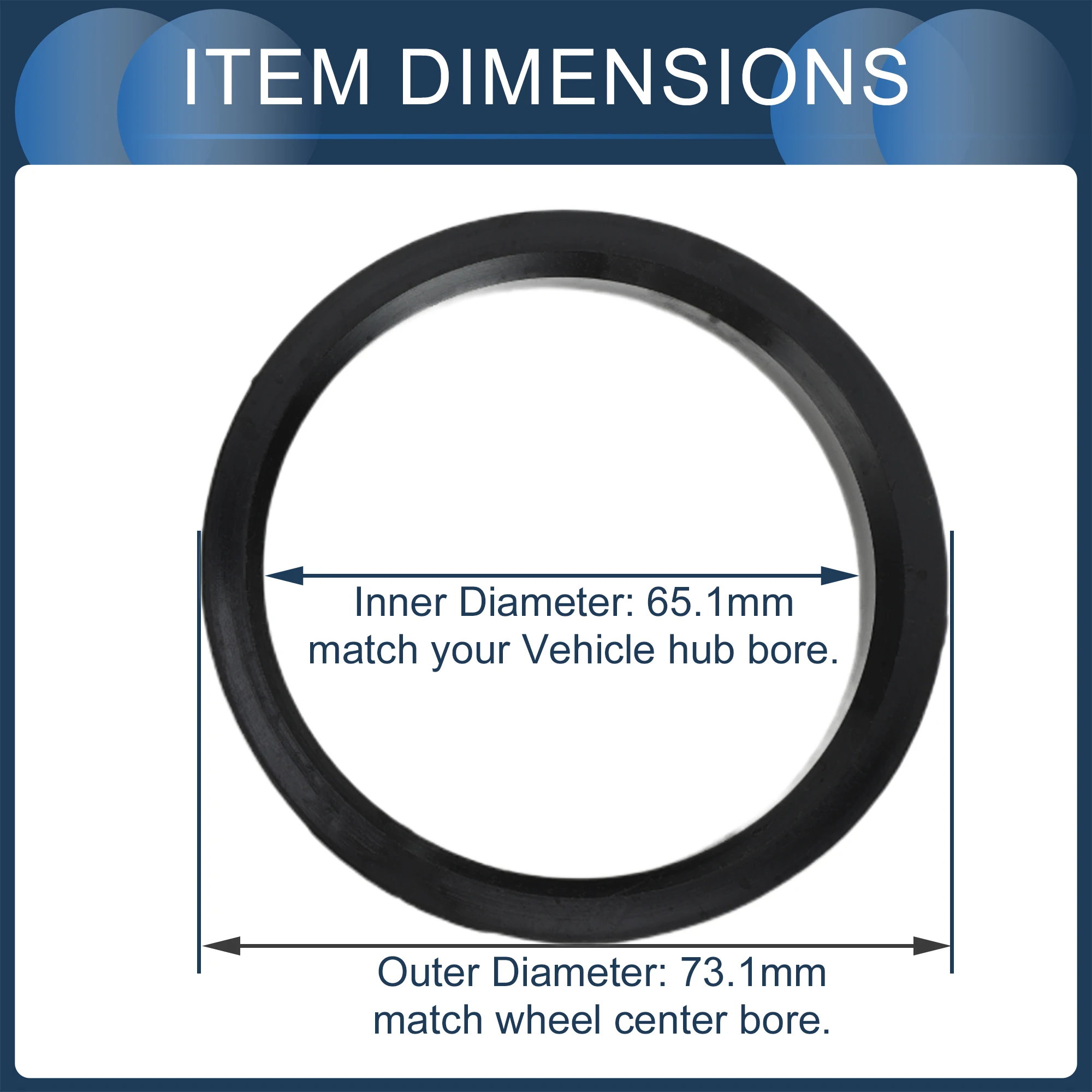 Variant: 65.1mm ID 73.1mm OD