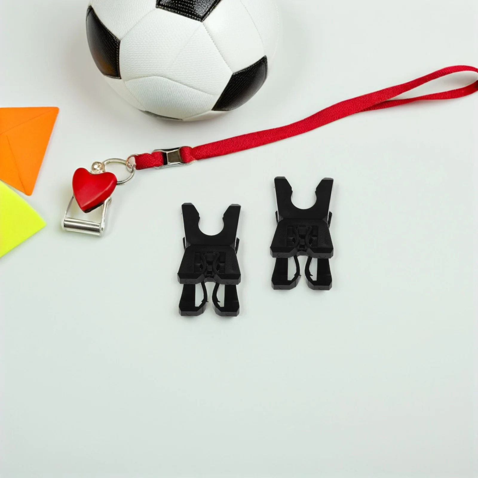 8Pcs Training Pole Buckle with Rotatable Design Weather-Resistant Plastic Sign Holder for Football Soccer Speed Training Tools