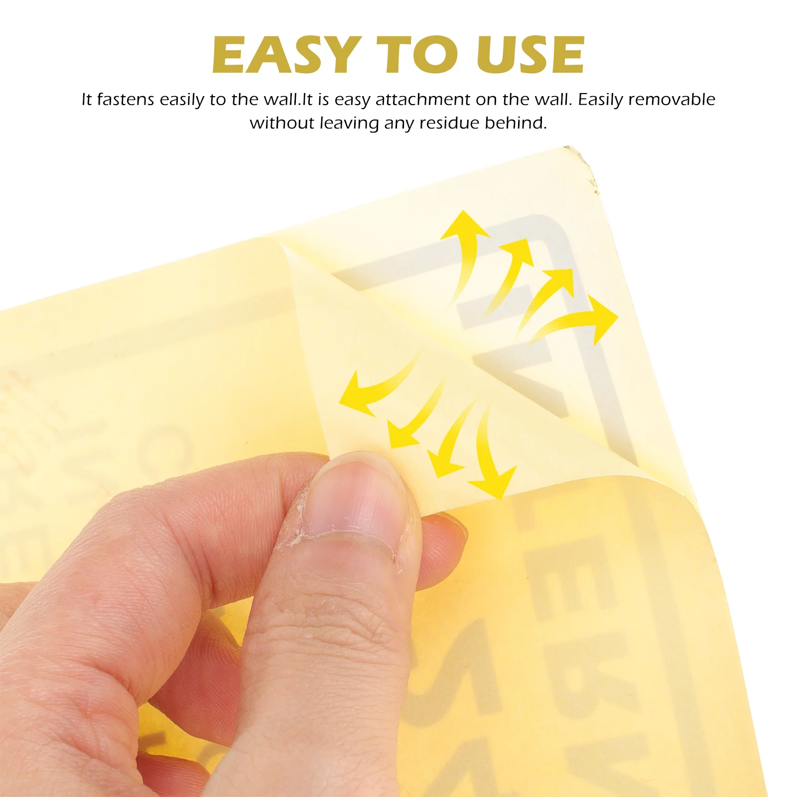 5Pcs Security Monitored Stickers Clear Visible Warning Decal for Shop Entrance Caravan 24H Video Surveillance Sign