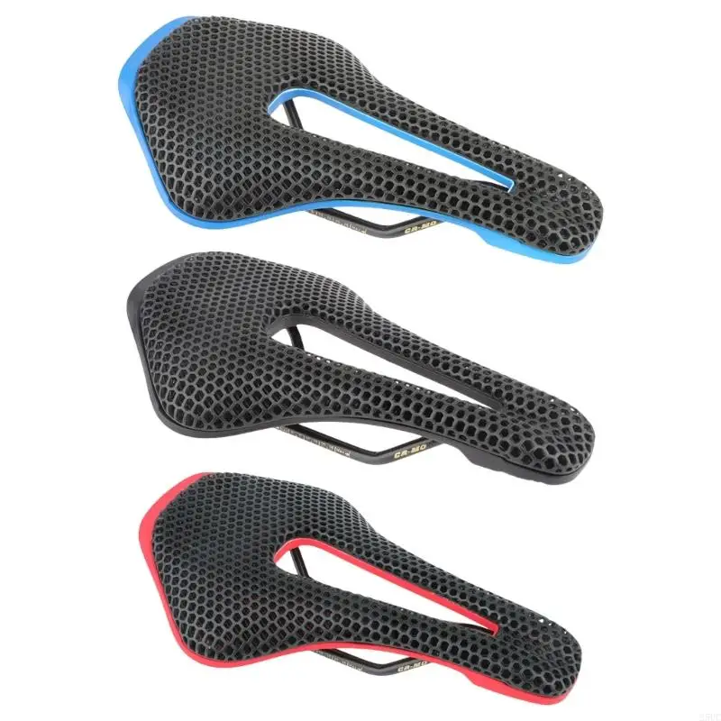 

3D Print Bicycles Saddles Breathable Bike Seats Cushion for Men Women Cycling