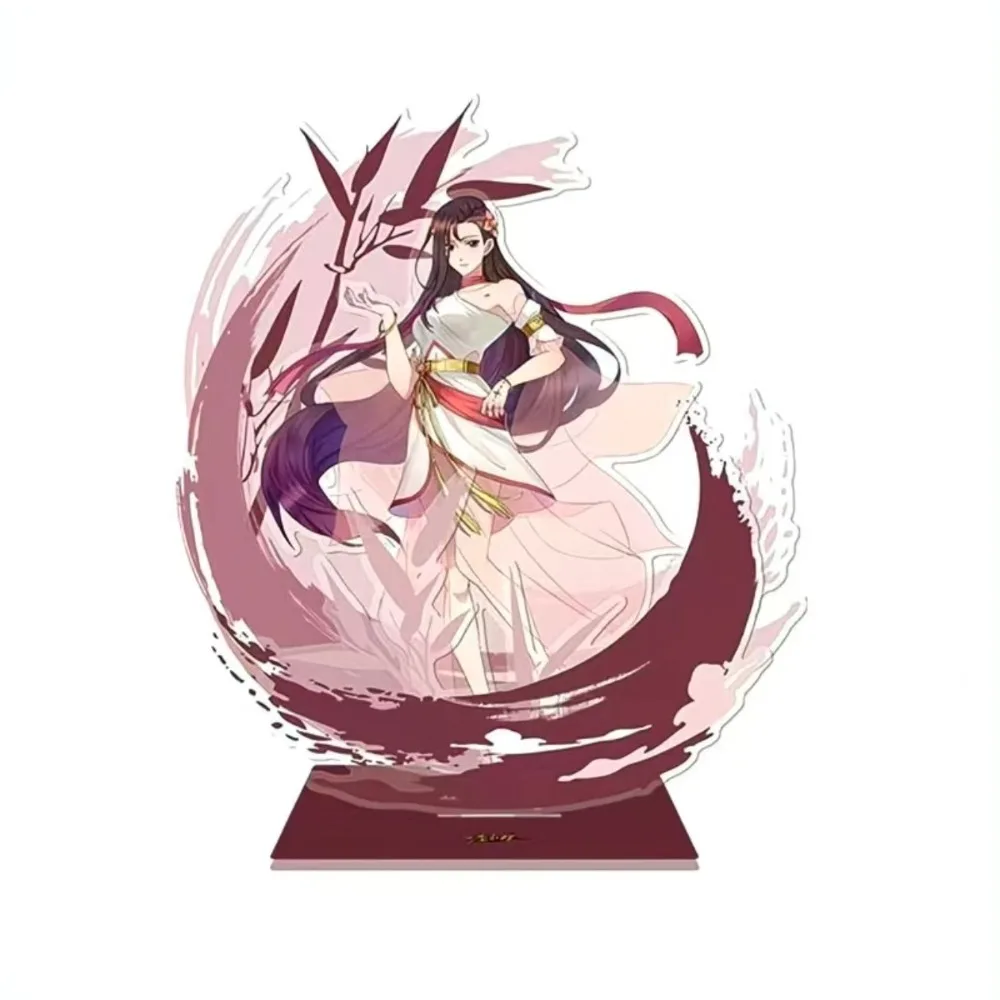 10cm Cartoon Anime Eternal Thoughts Acrylic Stand Du Lingfei Bai Xiaochun Exquisite Desktop Decoration As A Gift for Best Friend