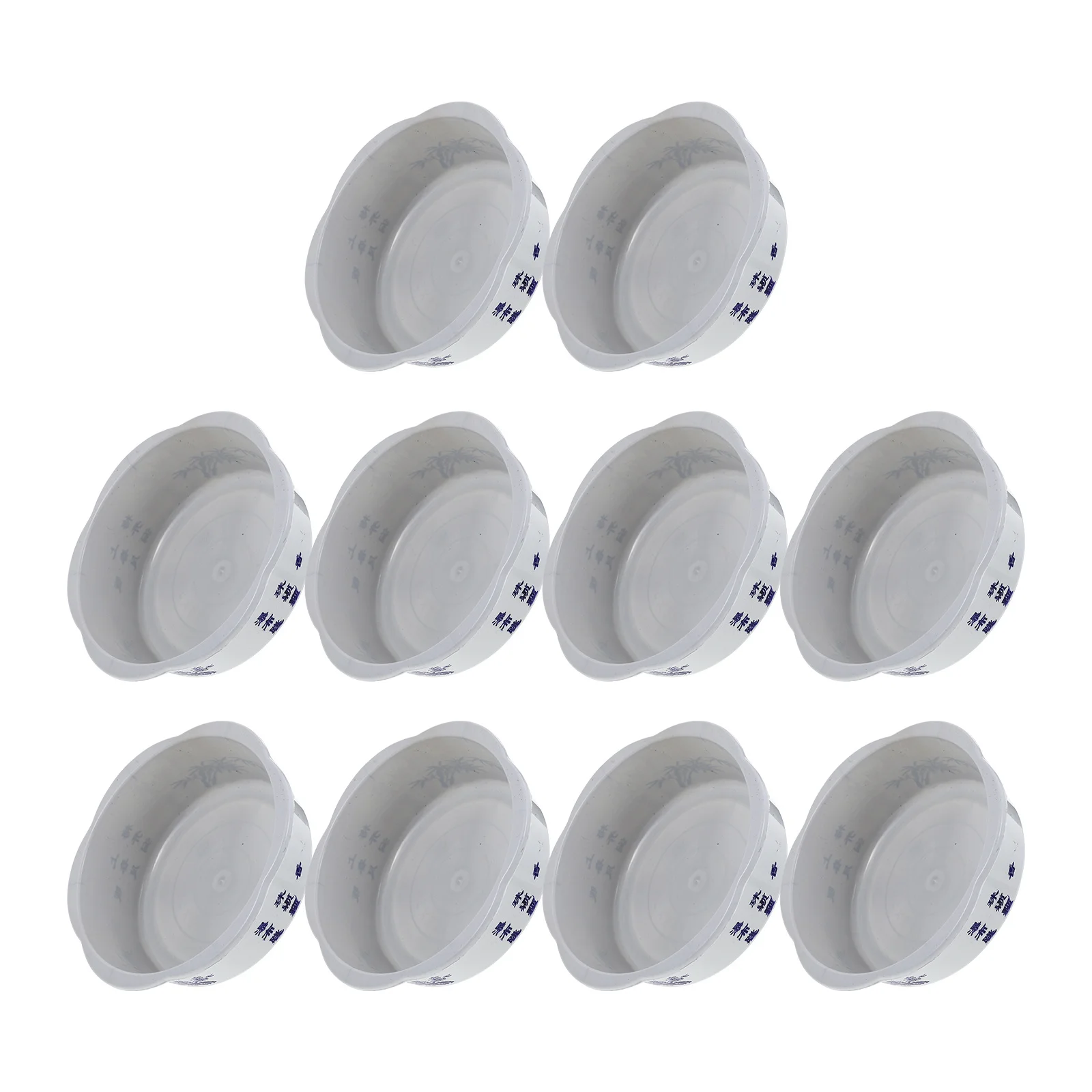 

10 шт. круглый цветочный горшок пластиковый контейнер для гидропоники для внутреннего и наружного сада декоративная миска для посадки нарцисс