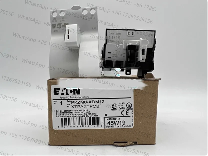 1 peça elemento de fiação do conector PKZM0-XDM12 novo original OXM12DM