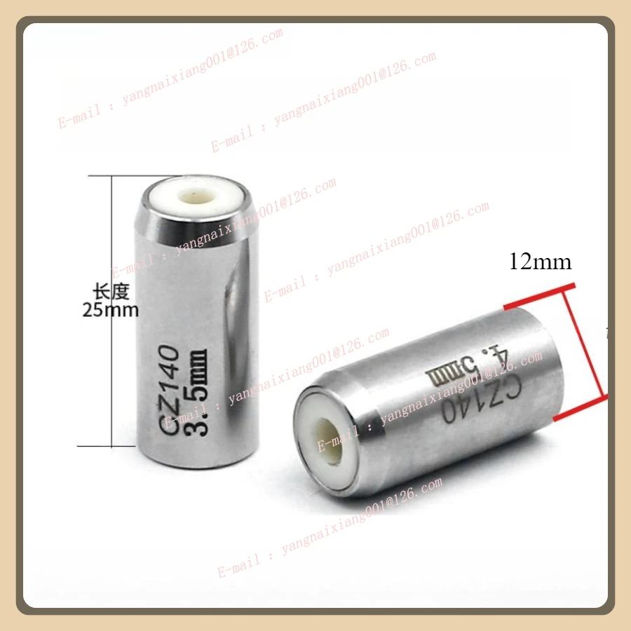 1pc EDM Electrode Guide, WEDM White Ceramic Guide 3.5/4.0/4.5/5.0/5.5/6.0mm Punching Machine Parts