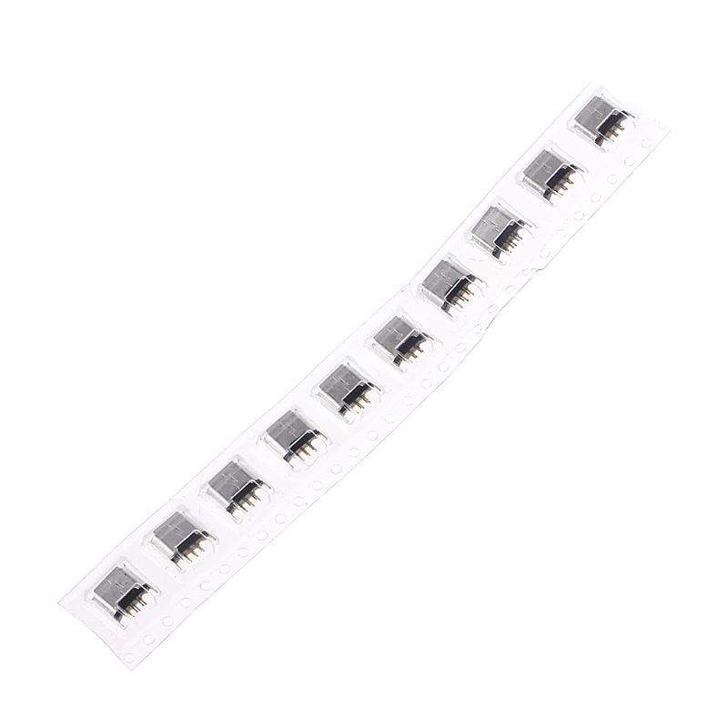 10 ชิ้น Micro USB Type ซ็อกเก็ตหญิง 180 องศา 5-Pin SMT บัดกรีแจ็ค