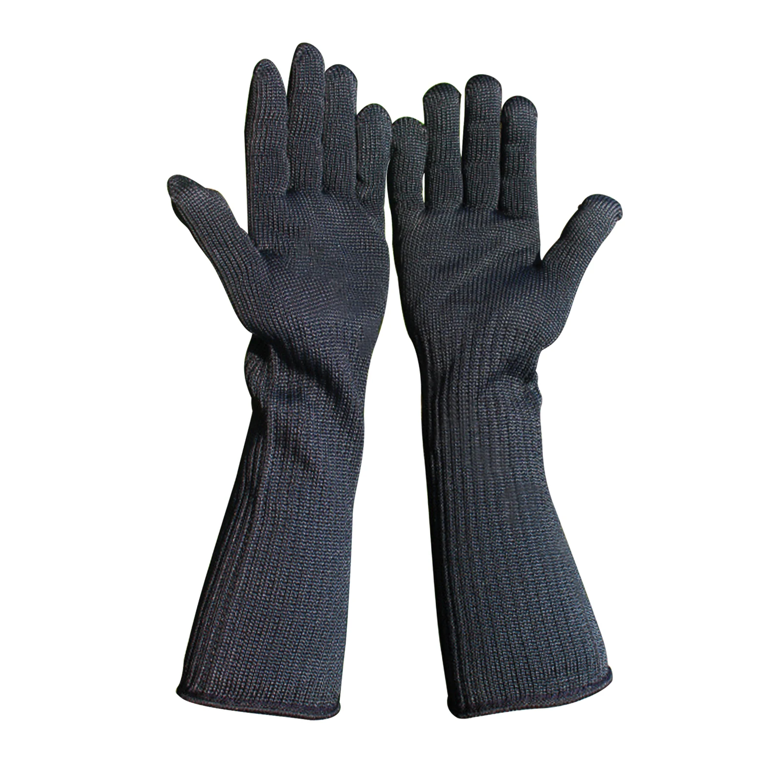 Cut Resistant Gloves High Performance Level 5 Protection with Long Forearm Stainless Steel Wire Mesh Cut Resistant Safty Working