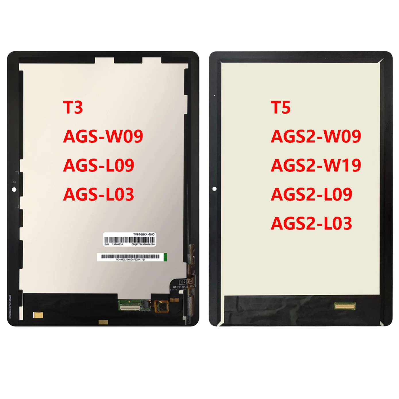 Imagem -02 - Lcd Original para a Huawei Mediapad t3 t5 10 Ags-l03 Ags-l09 Ags-w09 Ags2-l09 Ags2-w09 Ags2-l03 Tela de Toque Digitador Assembléia