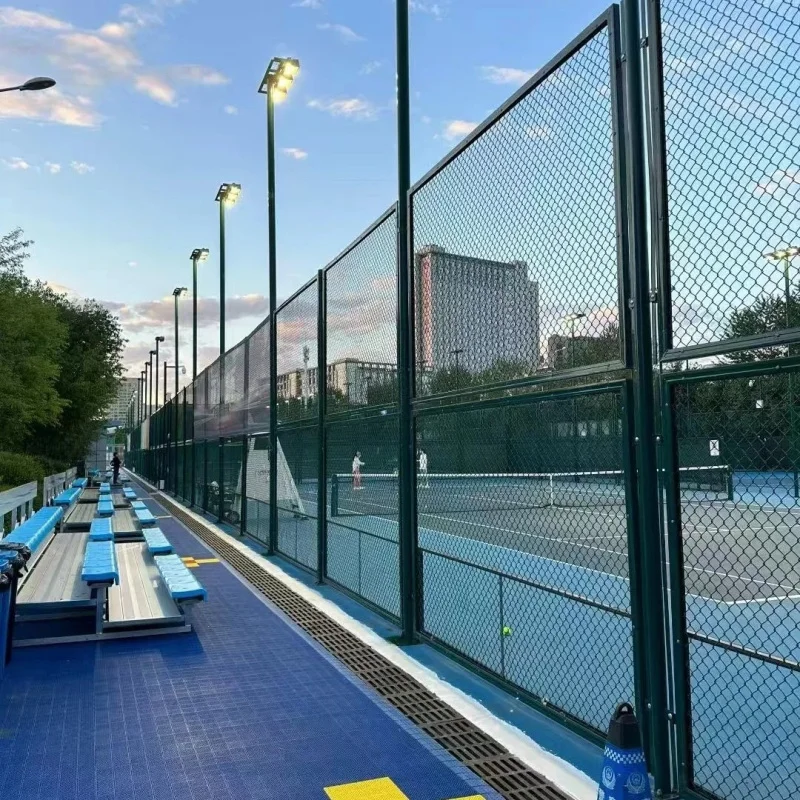 Custom.Sports Fields Fences Courts كرة السلة أسوار الأسلاك الشائكة مفردة ومزدوجة #3