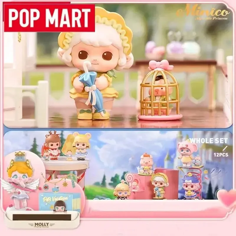 

POP MART Minico My Little Princess Blind Box Guess Bag Mystery Box Toys Doll Anime Figure Desktop Ornaments Cute Gift