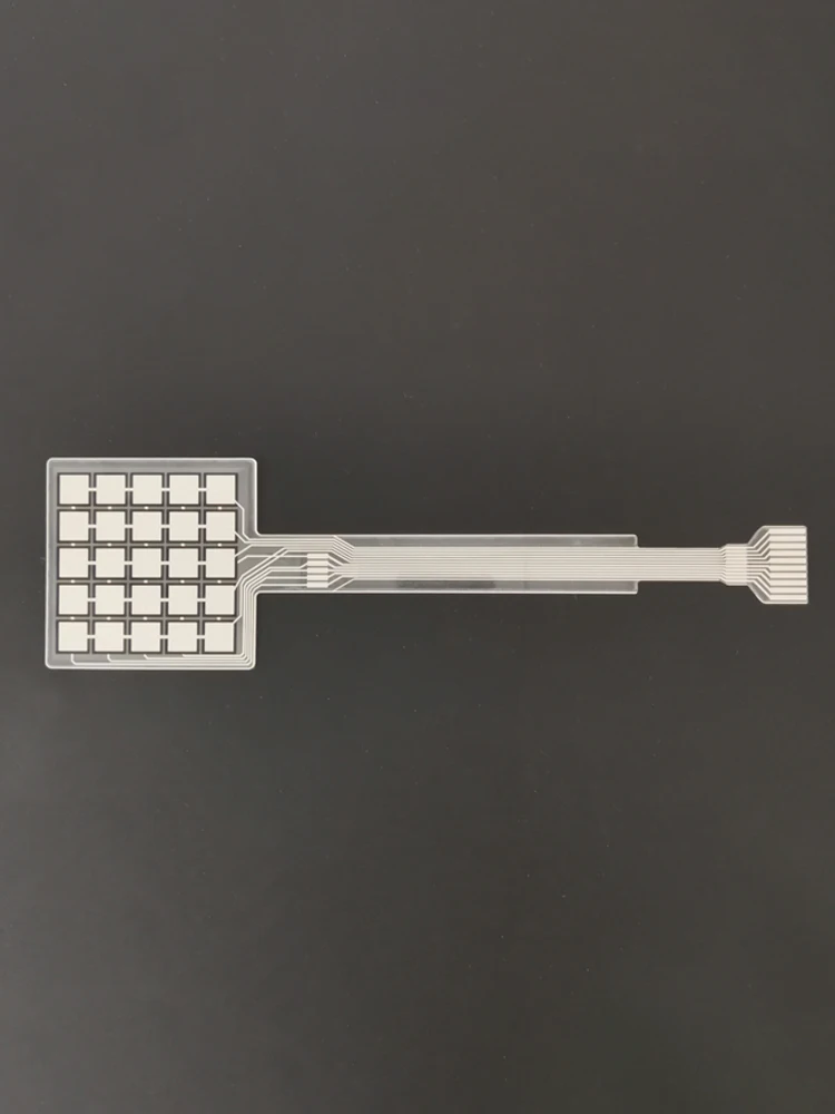 M0505MS array distributed flexible thin film pressure sensor 5x5 matrix piezoresistive multi-point force measuring FSR