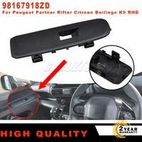 Para Peugeot Partner Rifter Mk4 K9 Citroen Berlingo RHD nuevo marco de interruptor de botón de ventana delantera izquierda ABS 98167918ZD accesorios de coche