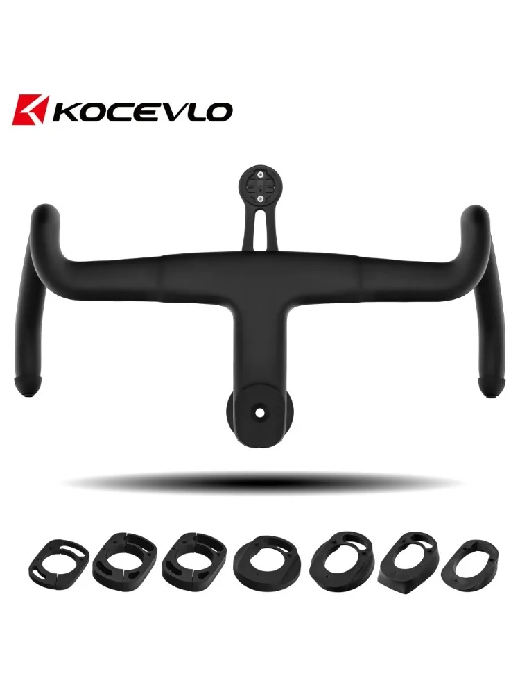 AliExpress NONE KOCEVLO K05 Full-Carbon Fiber Gravel Integrated One-Piece Drop Handlebar with Fully Internal Routing and Padding