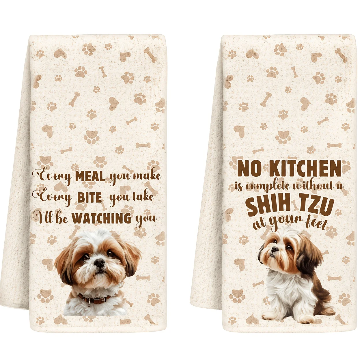 Pack of 2, kitchen towels, hand towels