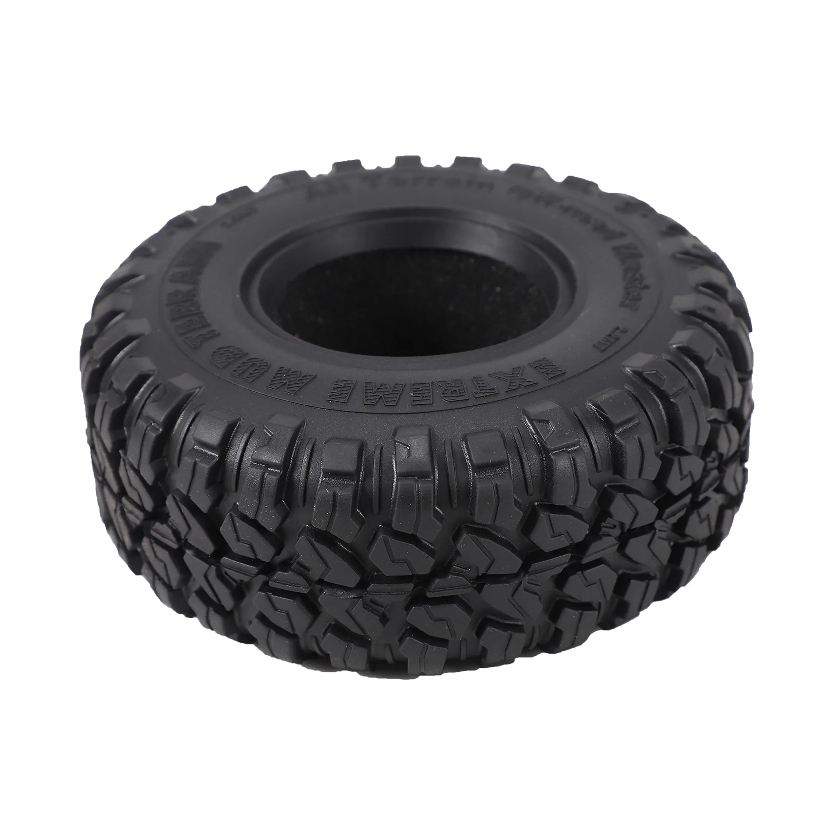 4PCS 118mm 2.2 Inch Rubber Tire Wheel Tyre for 1/10 RC Crawler Car Axial SCX10 Wraith Capra RR10 Traxxas TRX4 D90