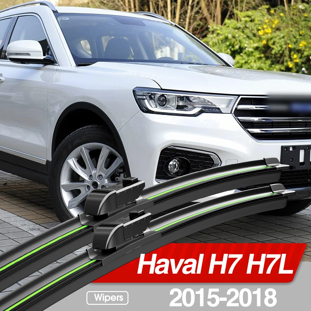 

For Great Wall Haval H7 H7L 2015-2018 Front Windshield Wiper Blades 2pcs Windscreen Window Accessories 2016 2017